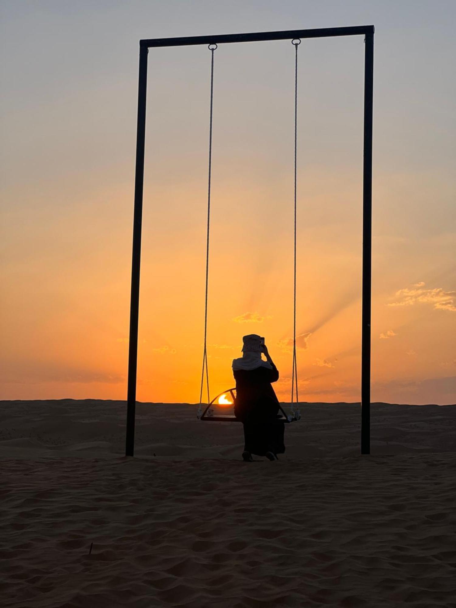 Crescent Desert Private Camp Shāhiq Exterior foto